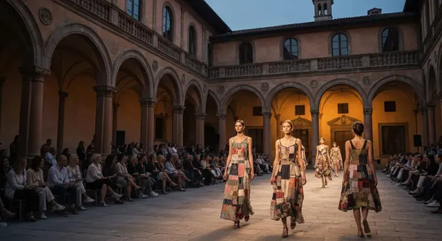 Rivestiti 2026 Bologna: sfilata di moda etica a Palazzo Re Enzo