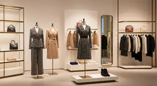 Moda mondo 541 miliardi: vetrina luxury boutique europea