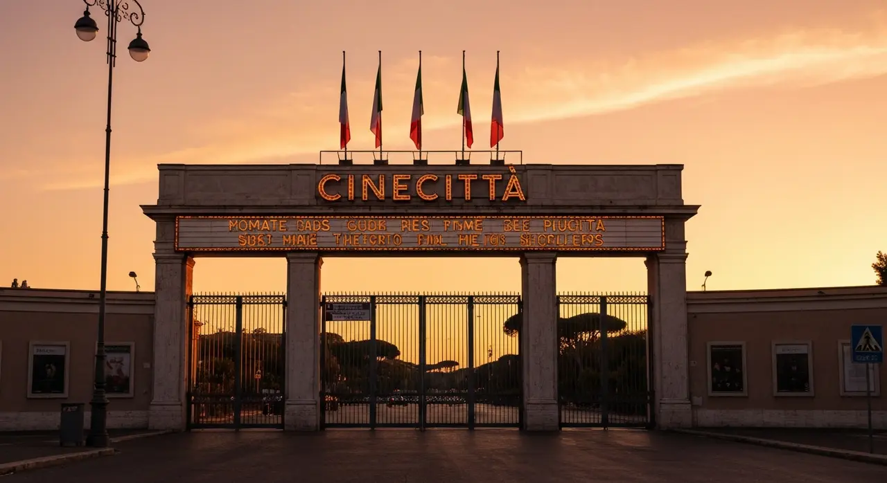 Studi di Cinecittà a Roma, sede della cerimonia dei David di Donatello 2026