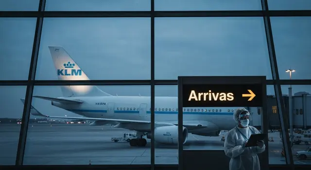 Hantavirus volo KLM: sorveglianza sanitaria attivata su quattro passeggeri italiani dopo lo sbarco a Roma