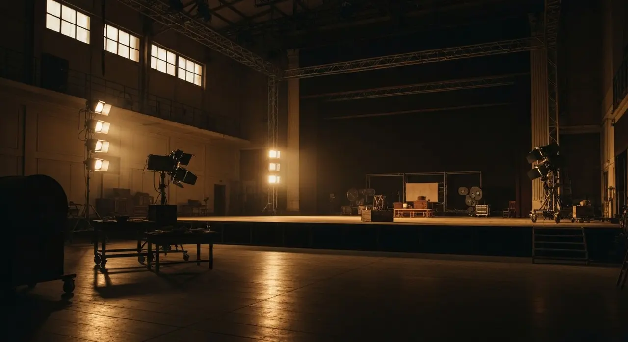 Cinecittà Studios storica sede di produzione del documentario Vittorio De Sica La vita in scena