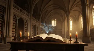 Enciclica Magnifica Humanitas di Papa Leone XIV: manoscritto rinascimentale aperto su scrittoio con riflessi tecnologici