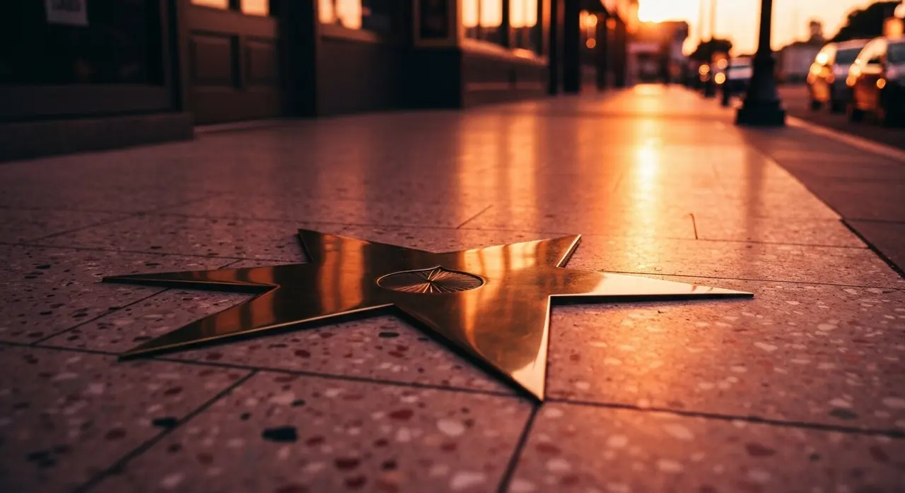 Hollywood Walk of Fame al tramonto, omaggio al mito di Marilyn Monroe nel centenario della nascita