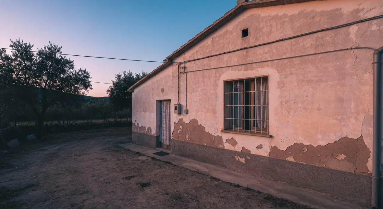 Casa rurale a Villapiana Cosenza, dormitorio dei braccianti vittime della strage di Amendolara