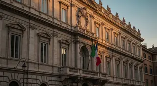 Decreto cinema audiovisivo Giuli firmato al Ministero della Cultura a Roma