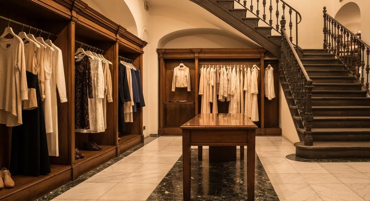 Sede LuisaViaRoma Firenze passaggio Lvr