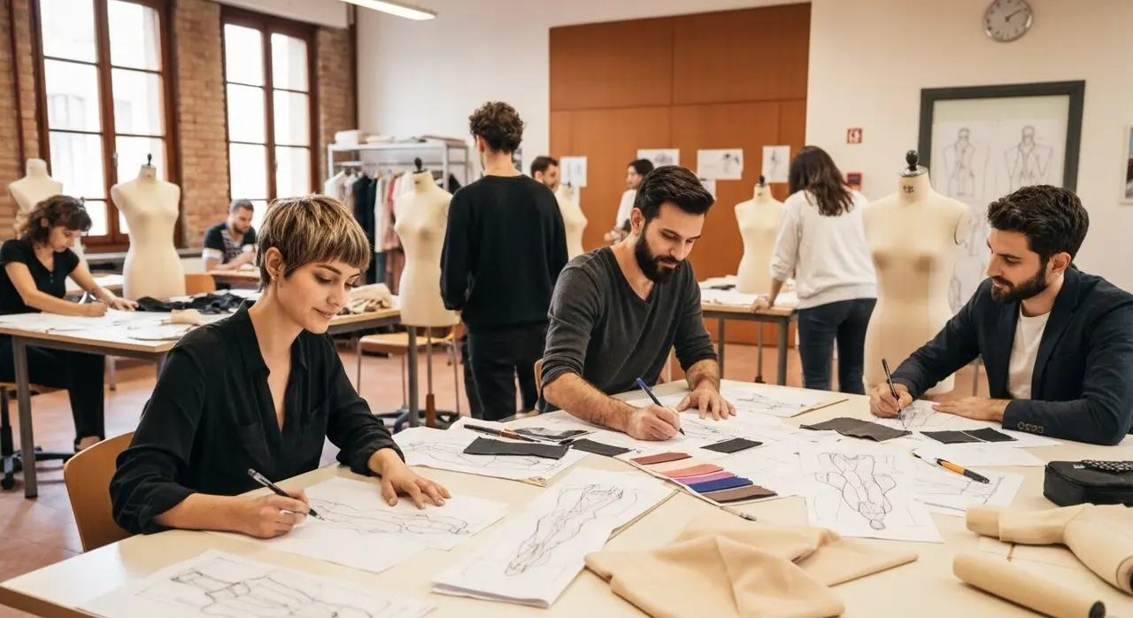 Studenti internazionali in una scuola di moda italiana: nelle top academy fino al 70% arriva dall'estero
