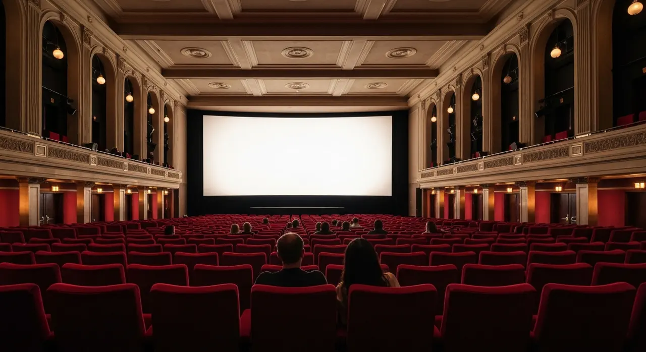 Sala gremita durante una proiezione del Giffoni Film Festival 2026