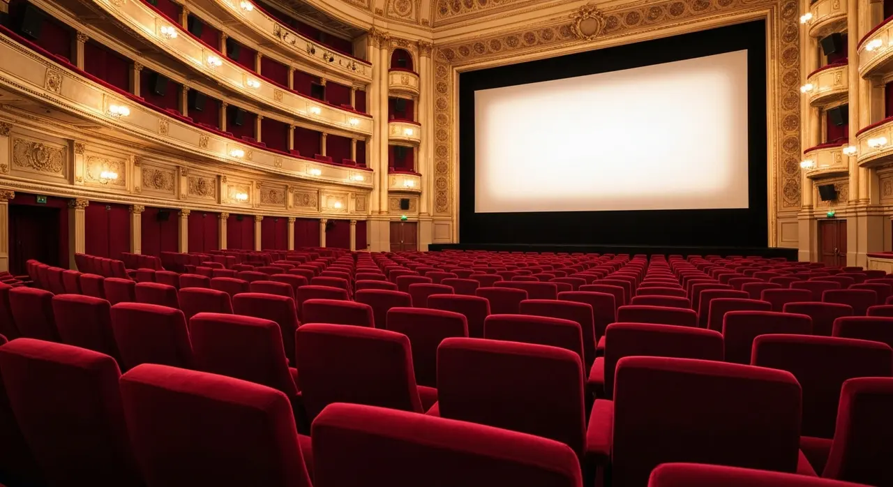 Sala cinematografica alla Mostra del Cinema di Venezia 83