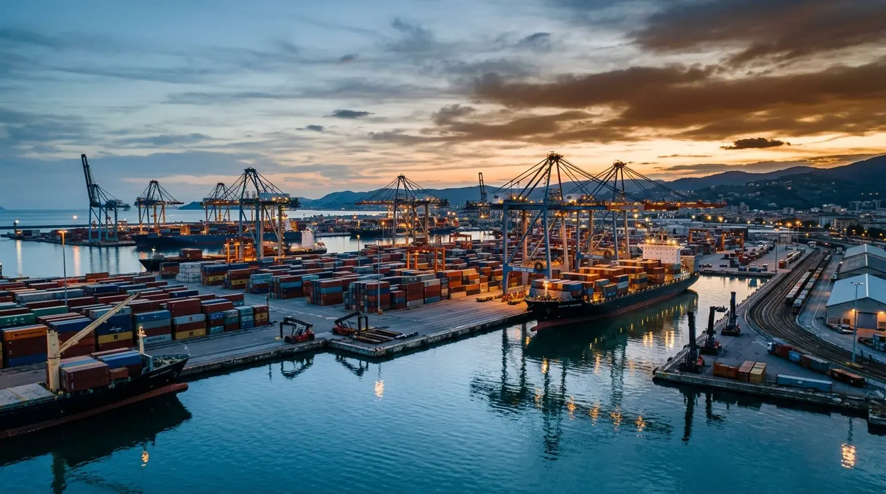 Porto container italiano al tramonto, export e investimenti dietro la crescita acquisita del 2026
