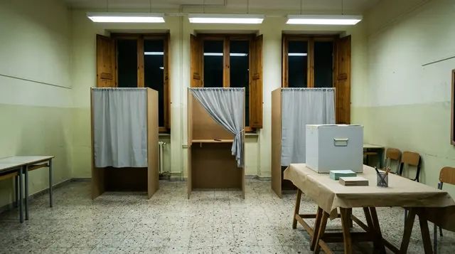 Seggio elettorale vuoto durante le suppletive Reggio Calabria del 27 e 28 settembre 2026