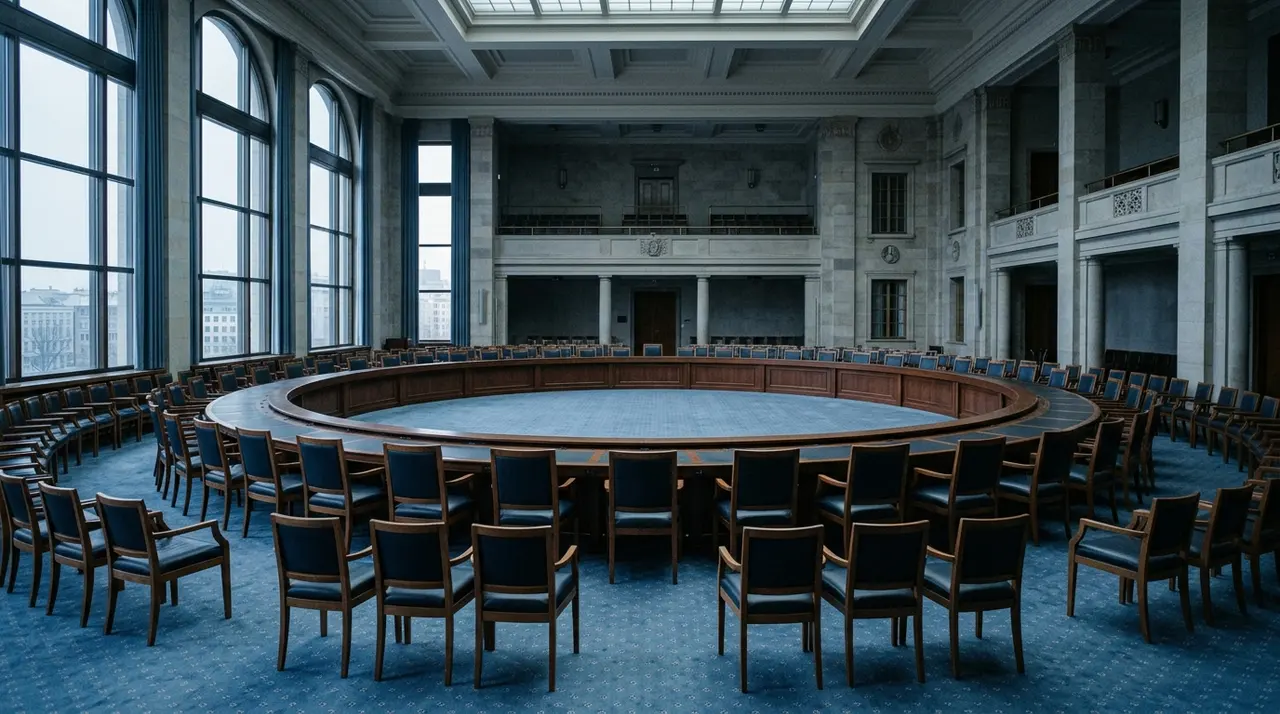 Flessibilità aggiuntiva sui conti Ue: la sala del Consiglio europeo vuota alla vigilia del vertice di ottobre