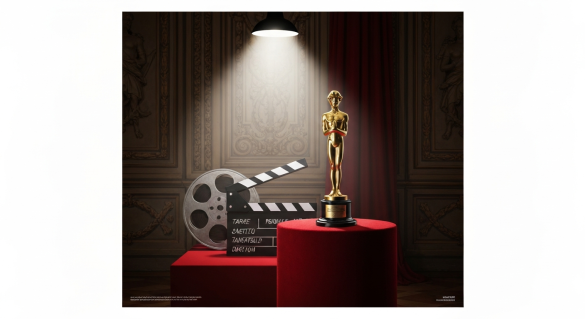 David di Donatello 2026 nomination - statuetta dorata su velluto rosso, cerimonia cinema italiano